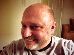 Before surgery, I figured I might as well give myself a buzz cut, since I wouldn't want to cut my hair any time soon.